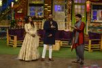 Ajay Devgan,Kajol promote Shivaay on the sets of The Kapil Sharma Show on 22nd Oct 2016